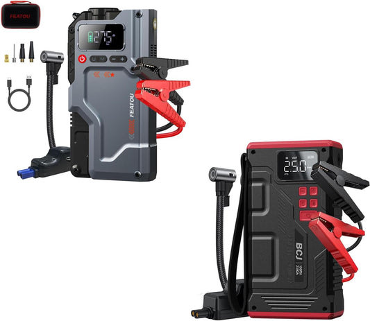 Featou 3000A Jump Starter & Air Compressor Combo