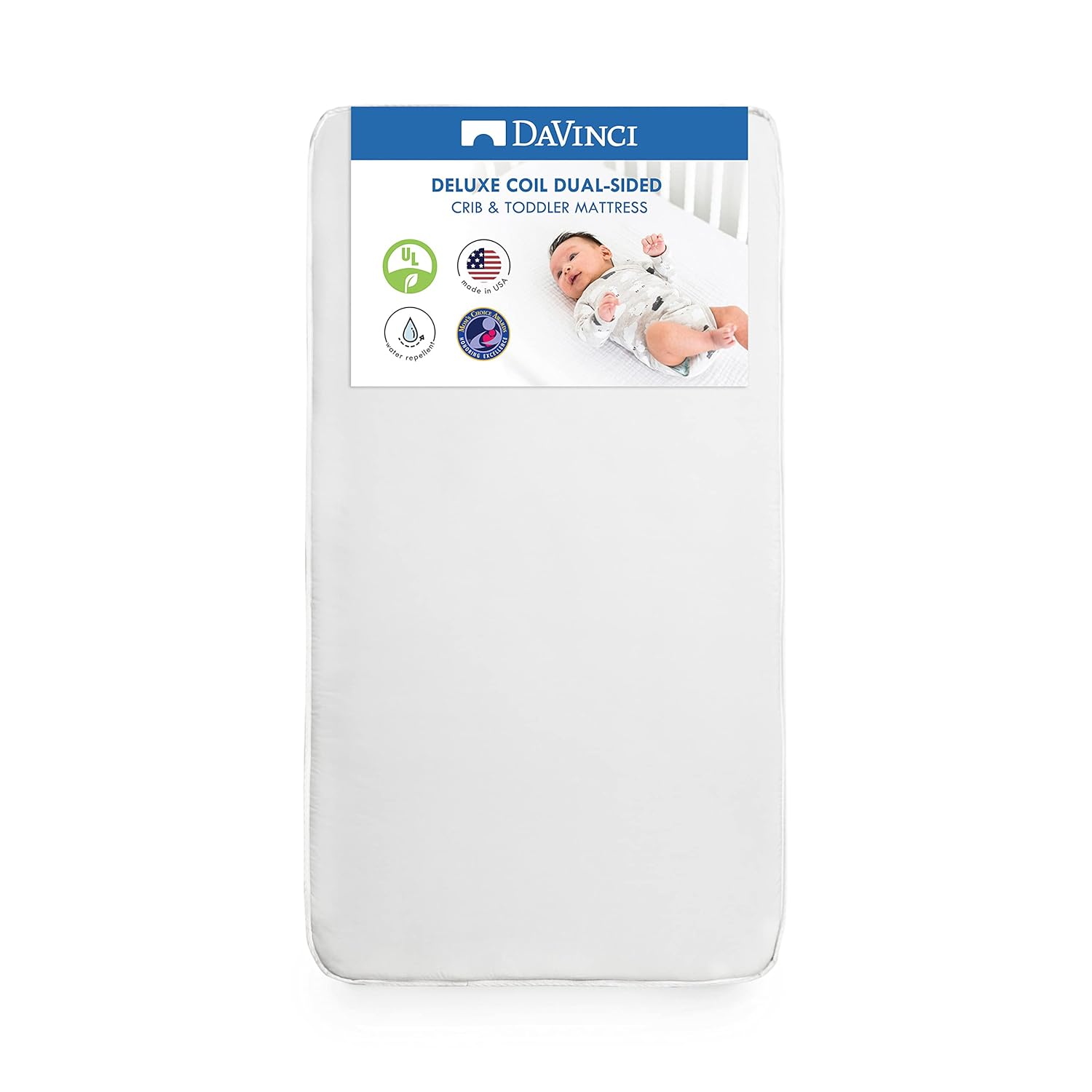 DaVinci Pure Core Memory Foam Baby Crib Mattress for Safe Sleep