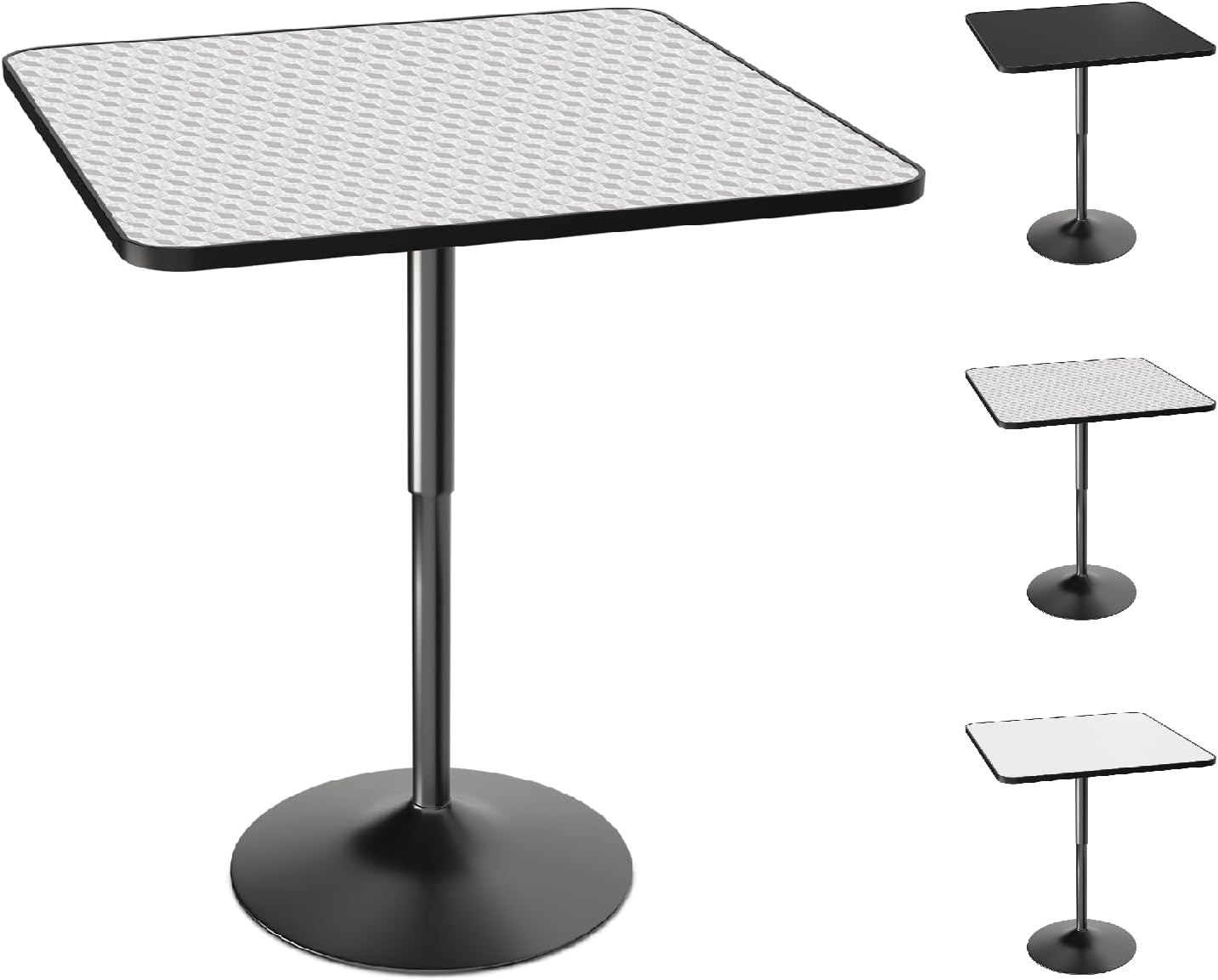 Height Adjustable Bar Table - Elegant Kitchen Upgrade