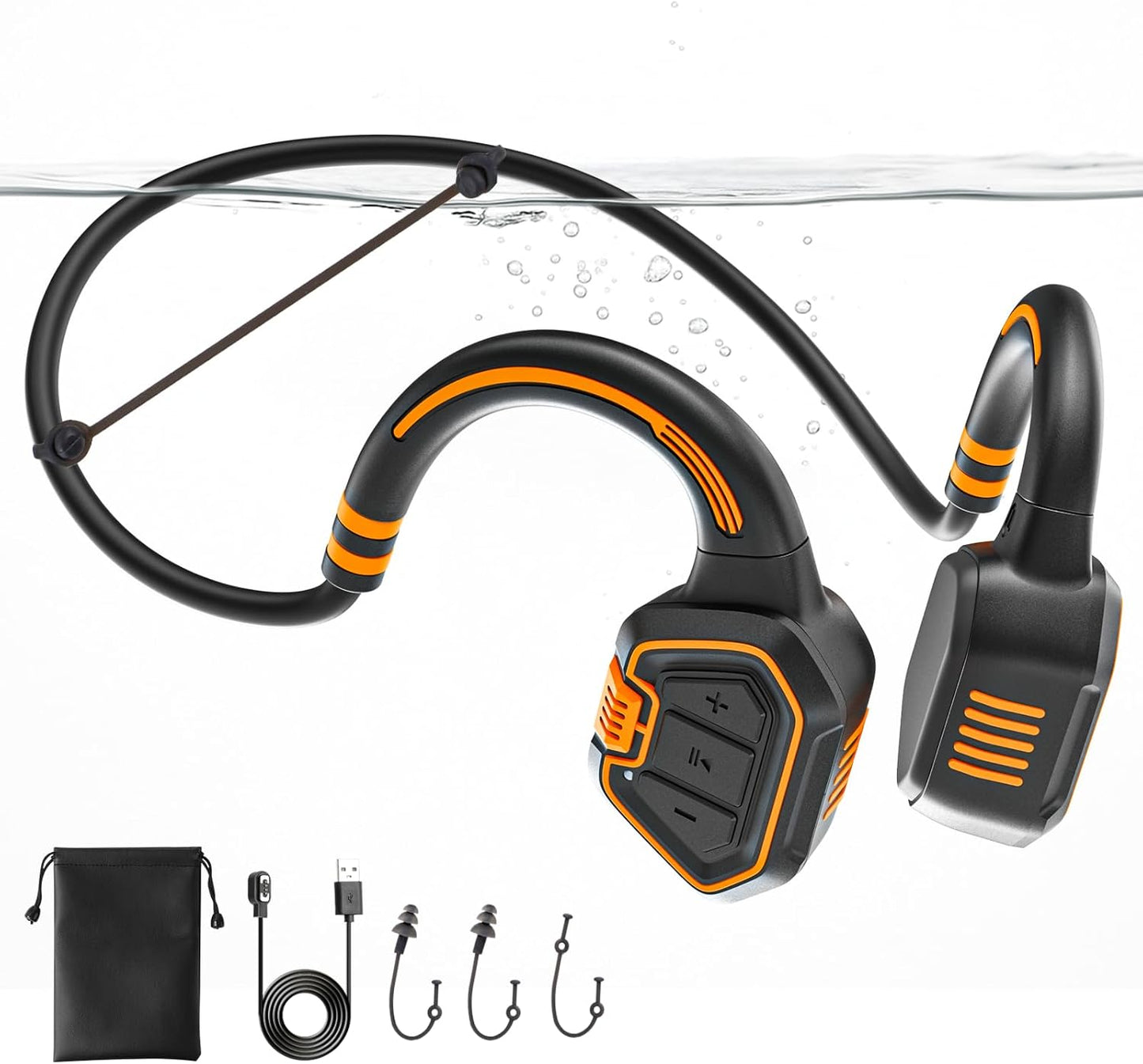 Bone Conduction Swimming Headphones with 32GB MP3 Player