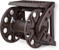 Liberty Basics 512 Wall Mounted Hose Reel with Shelf in Bronze