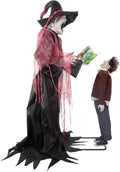 Haunted Hill Farm 7-Ft Animatronic Soul Harvester for Halloween