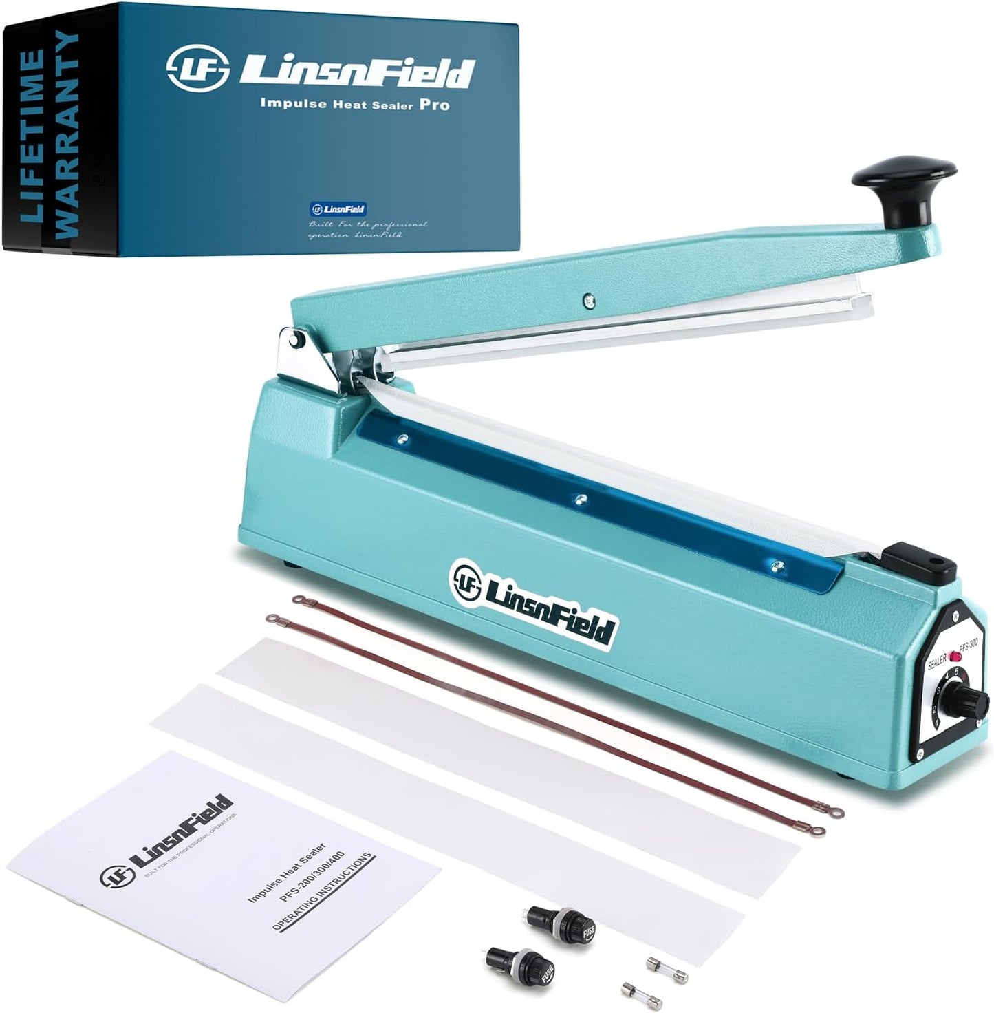 Sealer Pro 12inch Impulse Heat Bag Sealer with Replacement Kits