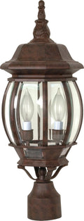 Nuvo Lighting Traditional Three Light Post Mount - Classic Outdoor