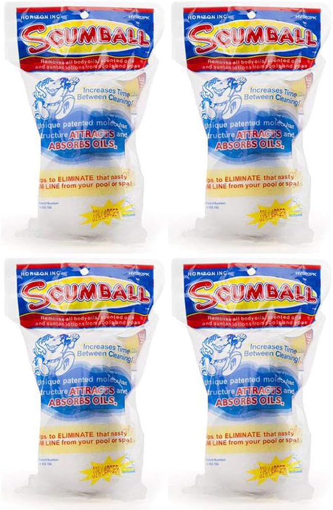 Horizon HV-SB2PK Scumball Pool and Spa Scum Eliminating Ball