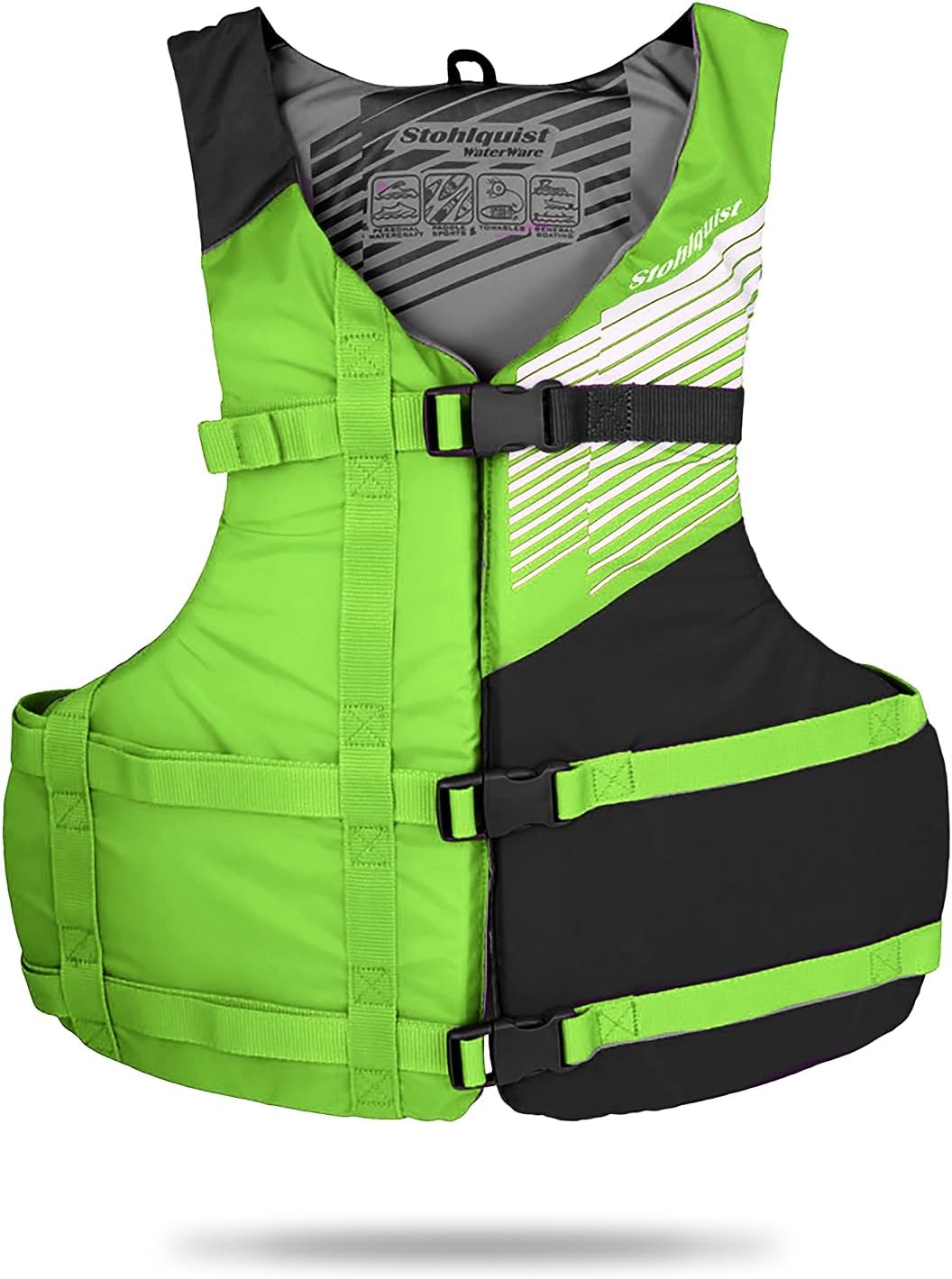 Stohlquist Fit Youth Life Jacket for Active Water Sports Safety