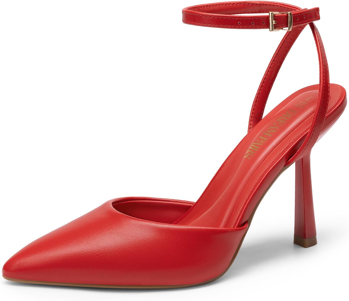 DREAM PAIRS High Heels for Women with Chic Ankle Strap Design