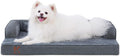 Orthopedic Dog Bed for Medium Dogs - U-Shaped Bolster Support