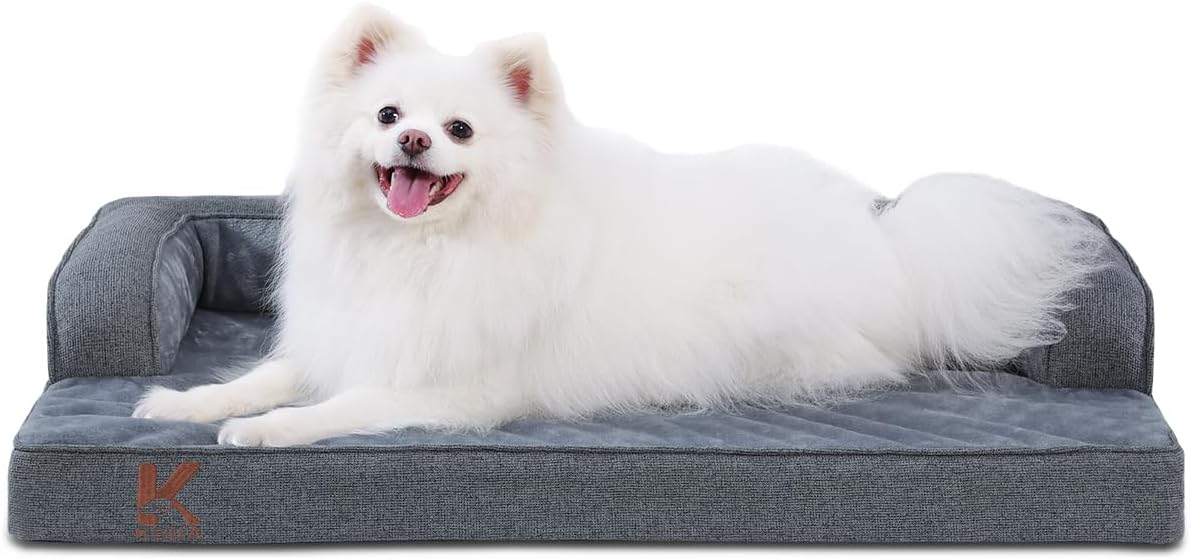 Orthopedic Dog Bed for Medium Dogs with Waterproof Cover