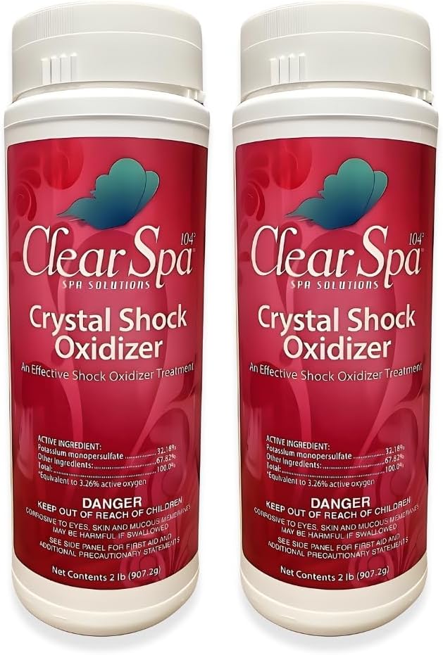 Clear Spa 104 Non-Chlorine Spa Shock for Hot Tub Treatment