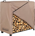 Waterproof Firewood Rack Cover 4 ft - Heavy Duty Weather Protection