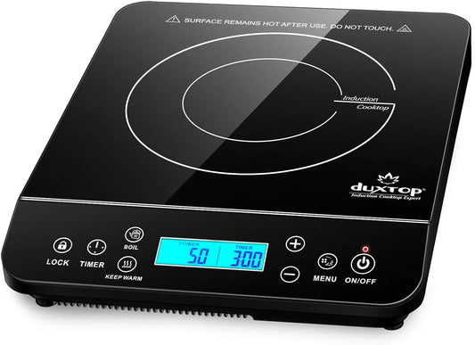 Duxtop Portable Induction Cooktop with LCD Touch Control Panel