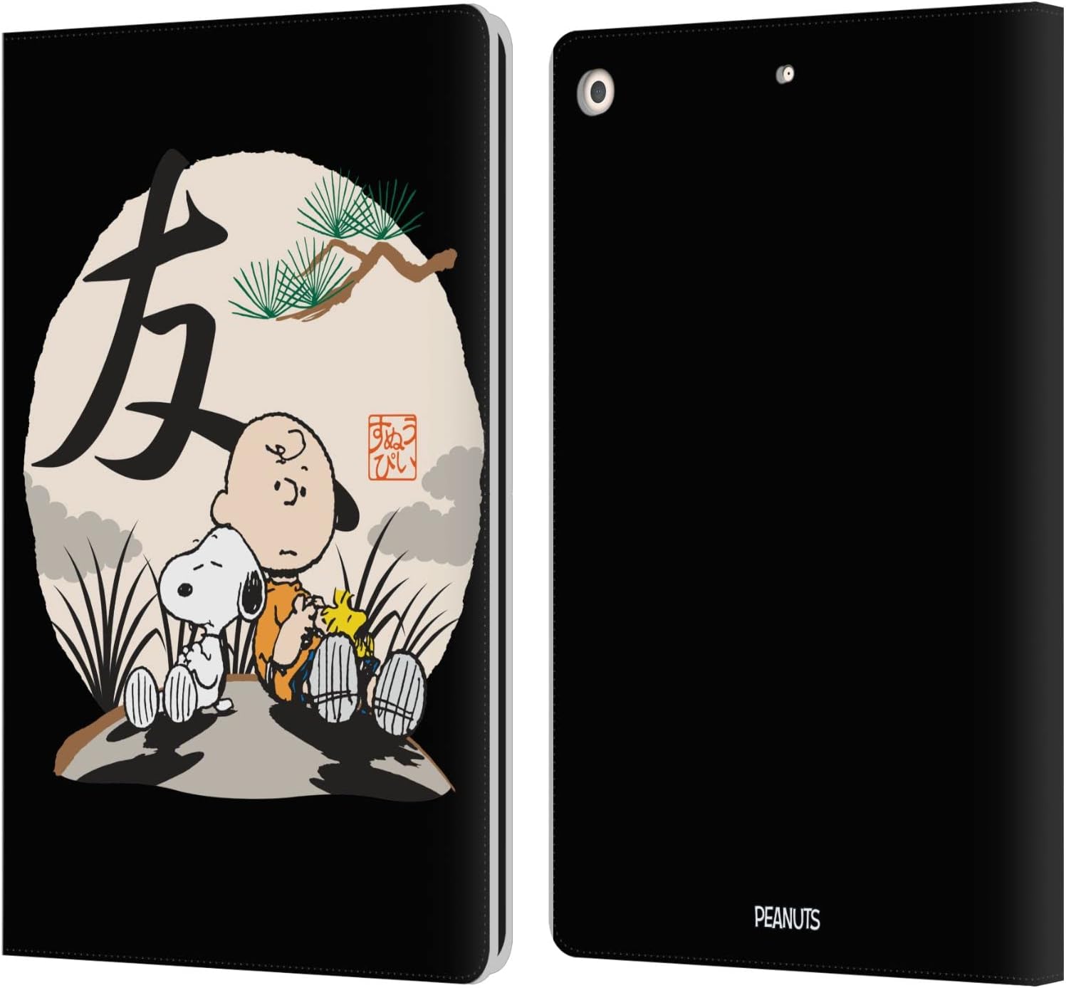 Peanuts Charlie Brown Leather Wallet Case for iPad 10.2 2019-2021