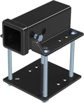 Bolt-On RV Hitch Receiver 2in Adapter for 3-4in Camper Beams