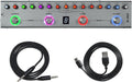 Guitar Pedal Multi Effects Bass with 36 Editable Presets - Portable