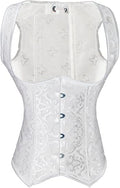 Alivila.Y Faux Leather Underbust Corset Waist Cincher - Steampunk