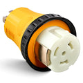 NEMA L14-30P to SS2-50R RV Marine Power Adapter - Connect 30A Gen