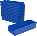 Akro-Mils 30138 Plastic Shelf Bins 18in x 6-1/2in x 4in - Durable