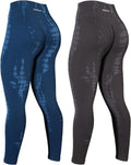 Serpent Snake Seamless Scrunch Workout Leggings - Squat Proof Fit