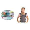 Infantino 2-in-1 Tummy Time & Seated Support and 4-in-1 Flip Carrier