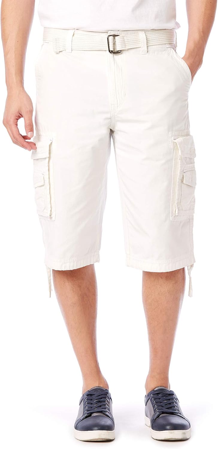 Unionbay Men's Cordova Belted Messenger Cargo Short Review