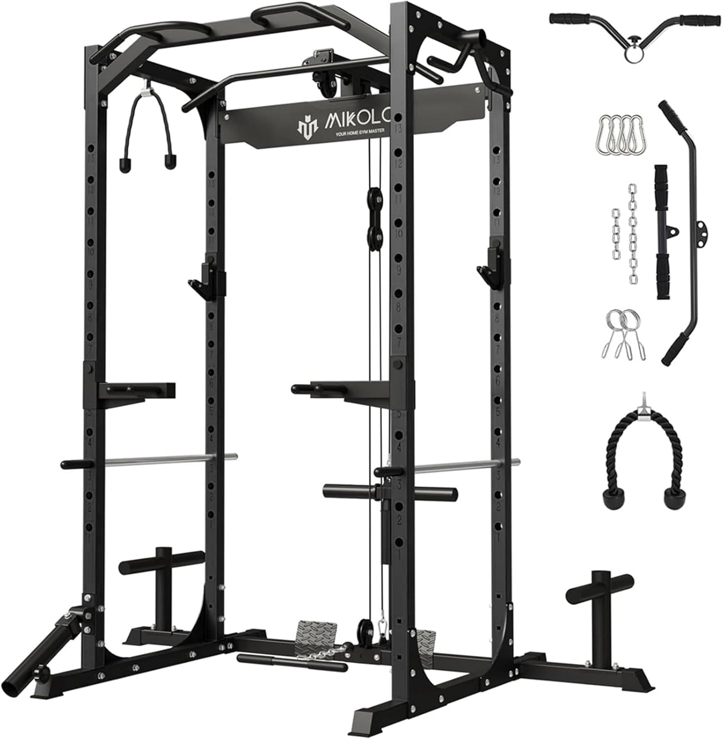 Mikolo Power Cage: 1200 lb Capacity & Versatile Attachments