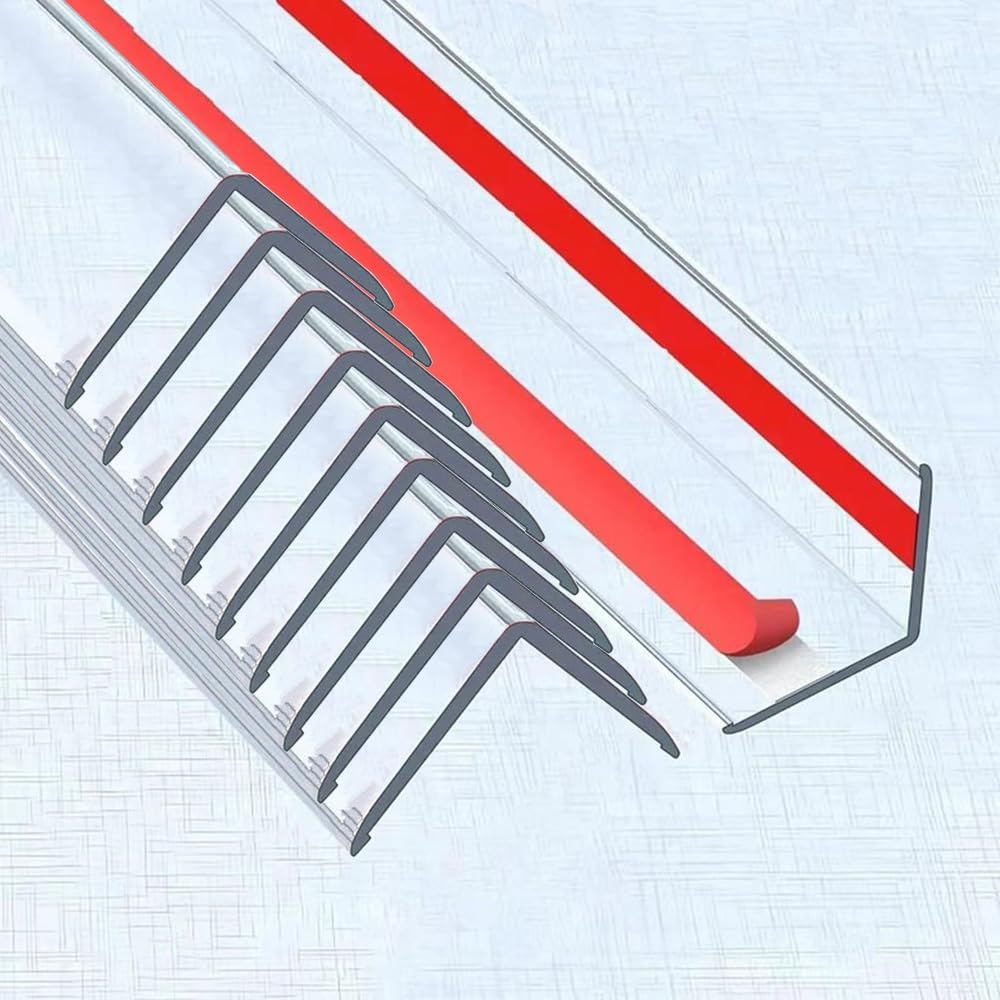 XHWUDI Clear Self-Adhesive Wall Corner Guards for Safety