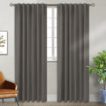Blackout curtains with thermal properties for cozy bedrooms