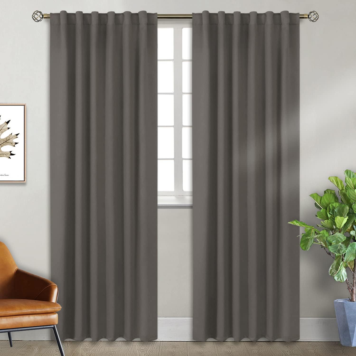BGment Blackout Curtains for Bedroom - Thermal Insulated Panels