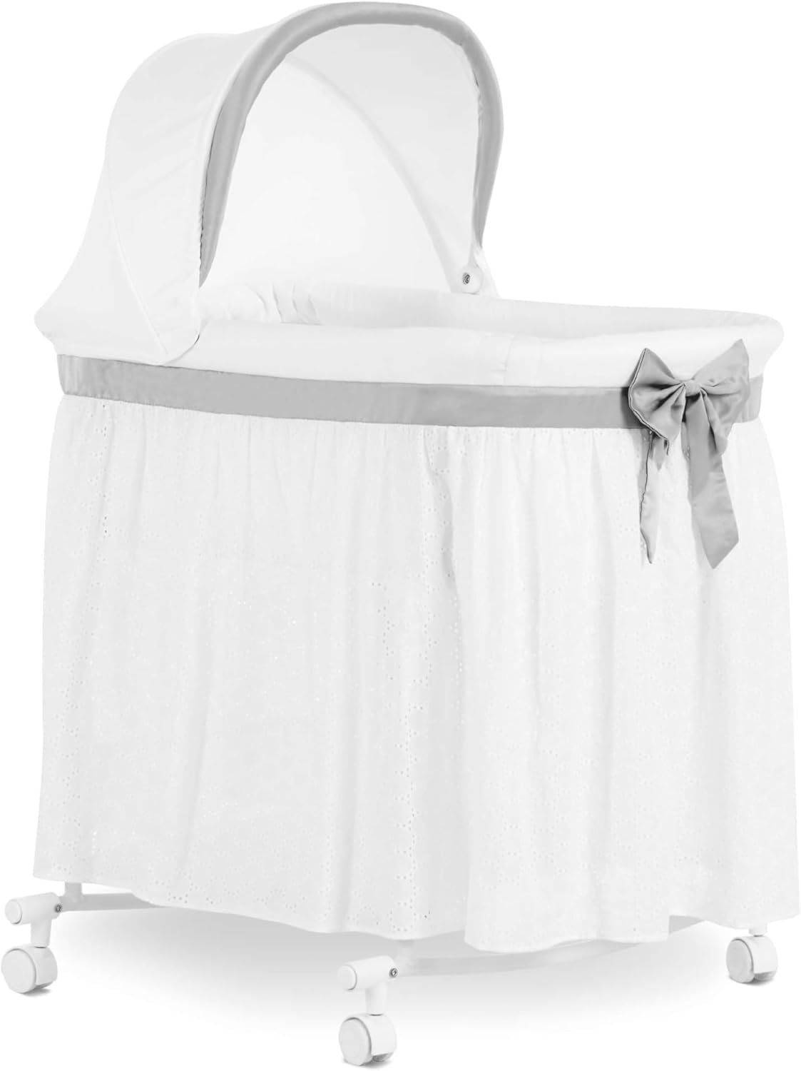 Dream On Me Montreal Portable 2-in-1 Bassinet with Canopy