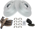 Rear Brake Pad & Rotor Kit for 2002-2021 Nissan Altima - Clean Stop
