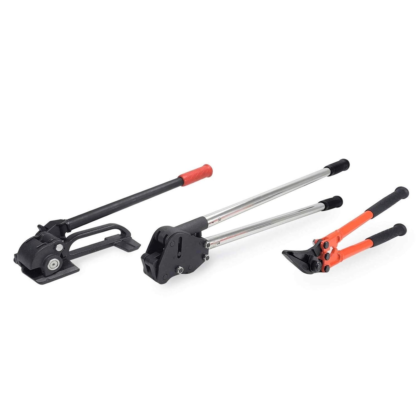 Heavy-Duty Strapping Tool Set for 1 1/4 inch Steel Strapping