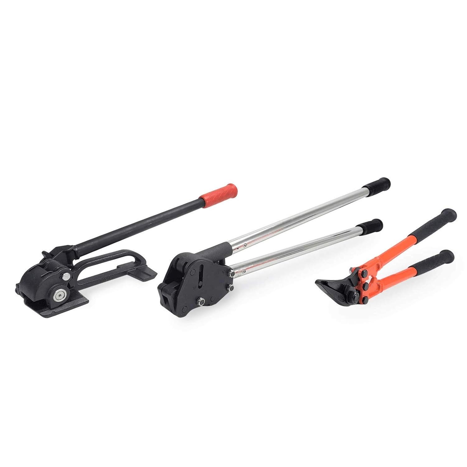 Heavy-Duty Strapping Tool Set for 1 1/4 inch Steel Strapping