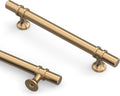 5 in Champagne Bronze Cabinet Handles 10 Pack - Sturdy 128mm Pulls