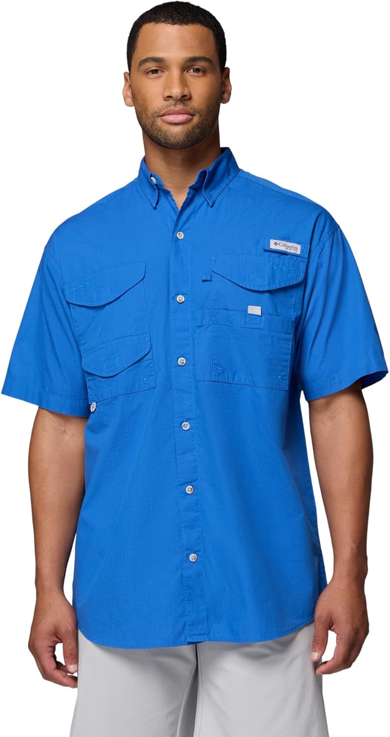 Columbia Men's Bonehead Big & Tall Short Sleeve Fishing Shirt