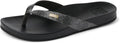 REEF Women's Cushion Court Flip Flops - Cushioned Arch Support vegan