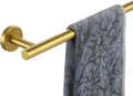 JQK Bath Towel Bar Gold 39 in Brushed Stainless Steel - Solid 304
