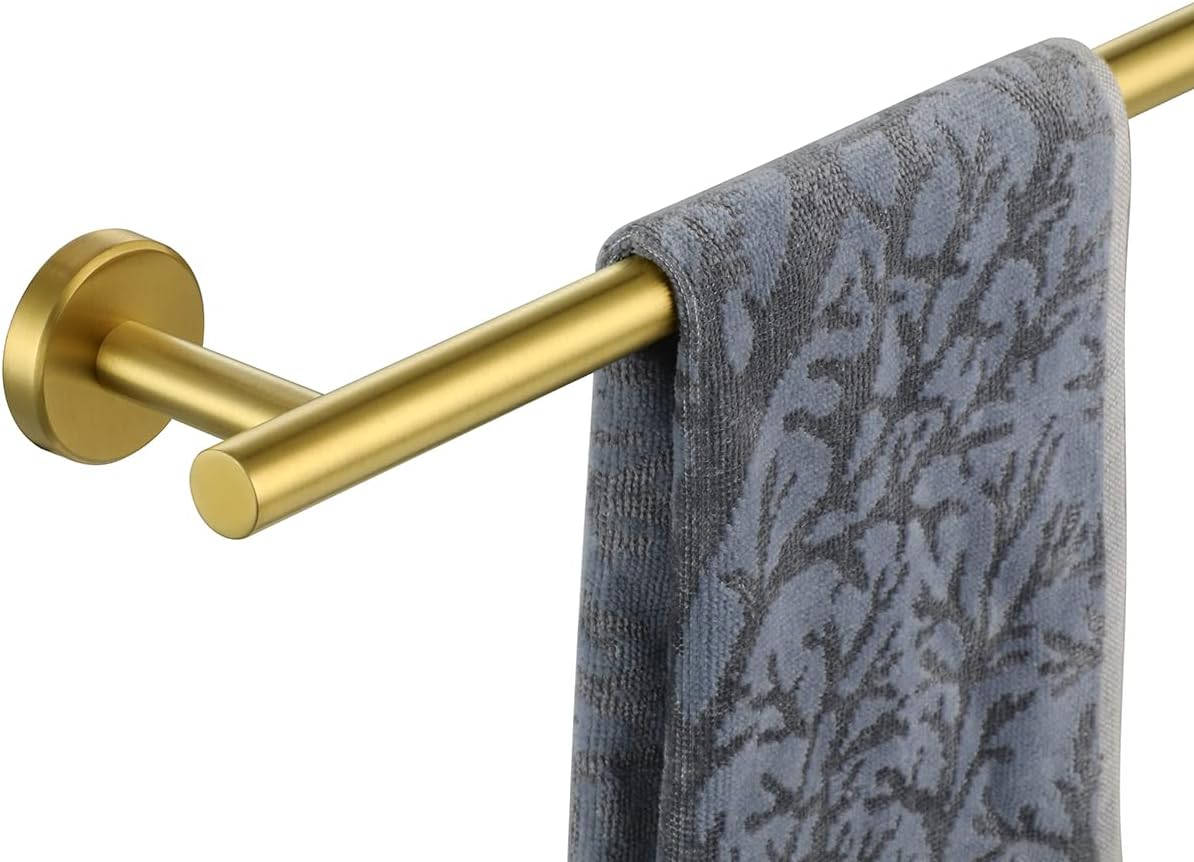 JQK Bath Towel Bar Gold - 39 Inch Stainless Steel Towel Rack