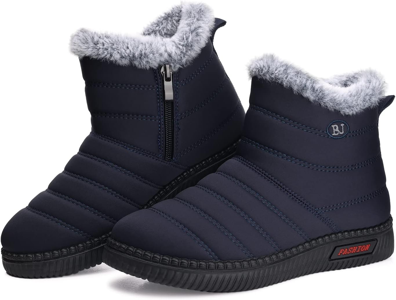 TEMOFON Womens Snow Boots: Warm Waterproof Ankle Booties