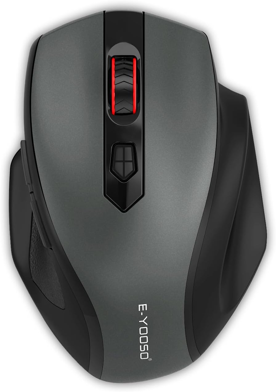 E-YOOSO Wireless Mouse: 4000 DPI Dual Mode for Ultimate Precision