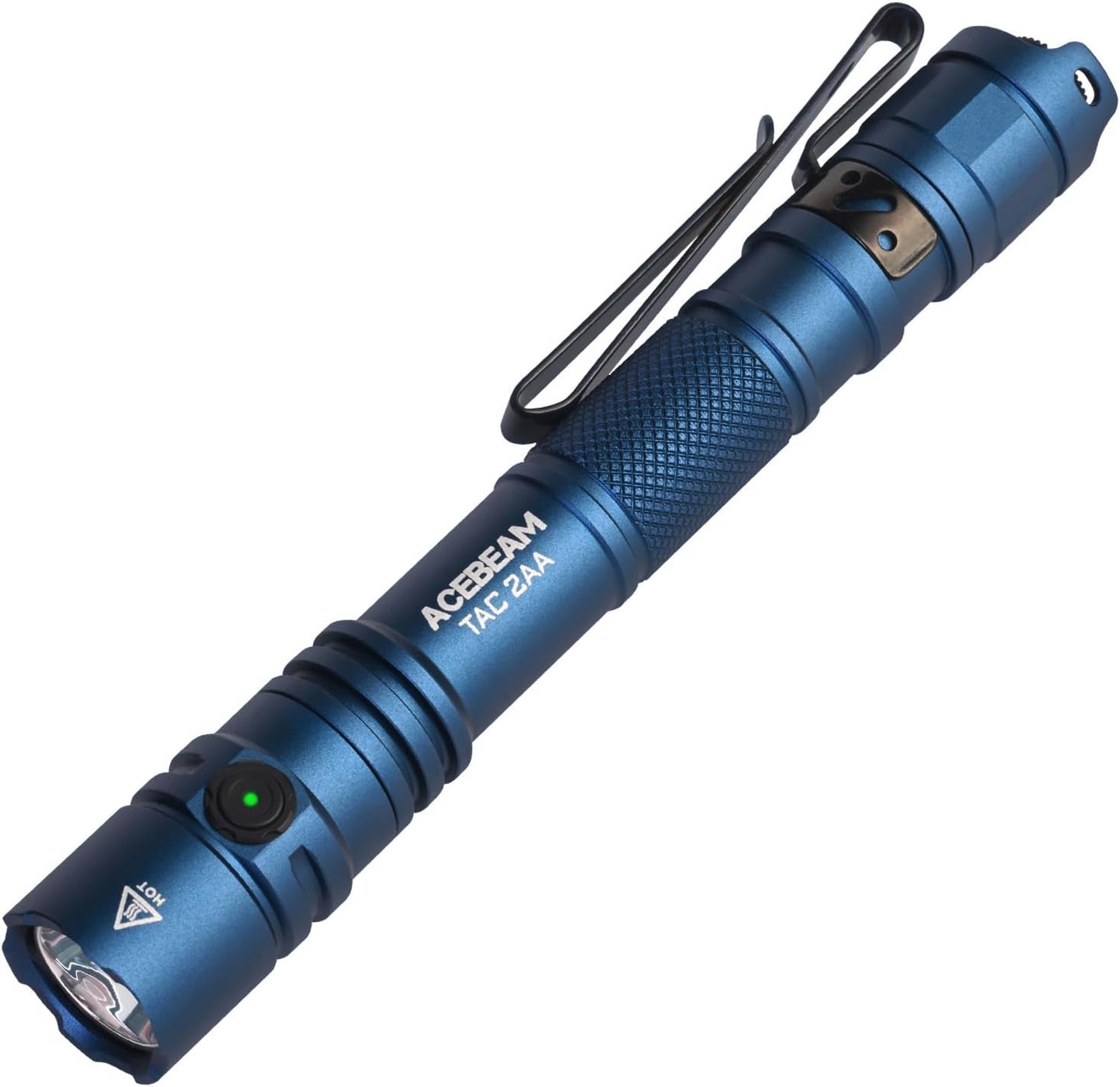 ACEBEAM TAC 2AA EDC Tactical Flashlight with 1400 Lumens Power
