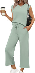 SAMPEEL Two Piece Sets for Women Casual Travel Outfits - Lightweight