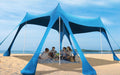 Beach Tent Sun Shelter 10 x 10 ft Beach Canopy - UPF50+ Shade