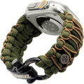 KORDIZ Survivor Pro Nylon Paracord Band for Apple Watch - Rugged Fit