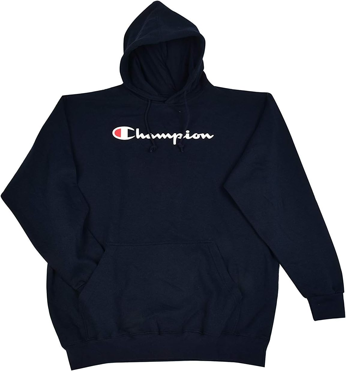Champion Men's Big/Tall Logo Hoodie | Comfort+
