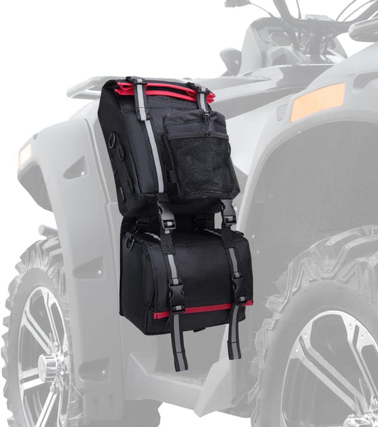 KEMIMOTO ATV Fender Bag: Large Water-resistant Storage Solution