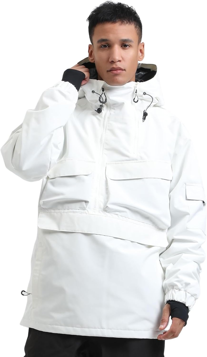 BSASB Men's Winter Snowboard Jacket - Warm & Waterproof