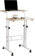 Mind Reader Standing Desk Adjustable Height Laptop Desk - Compact