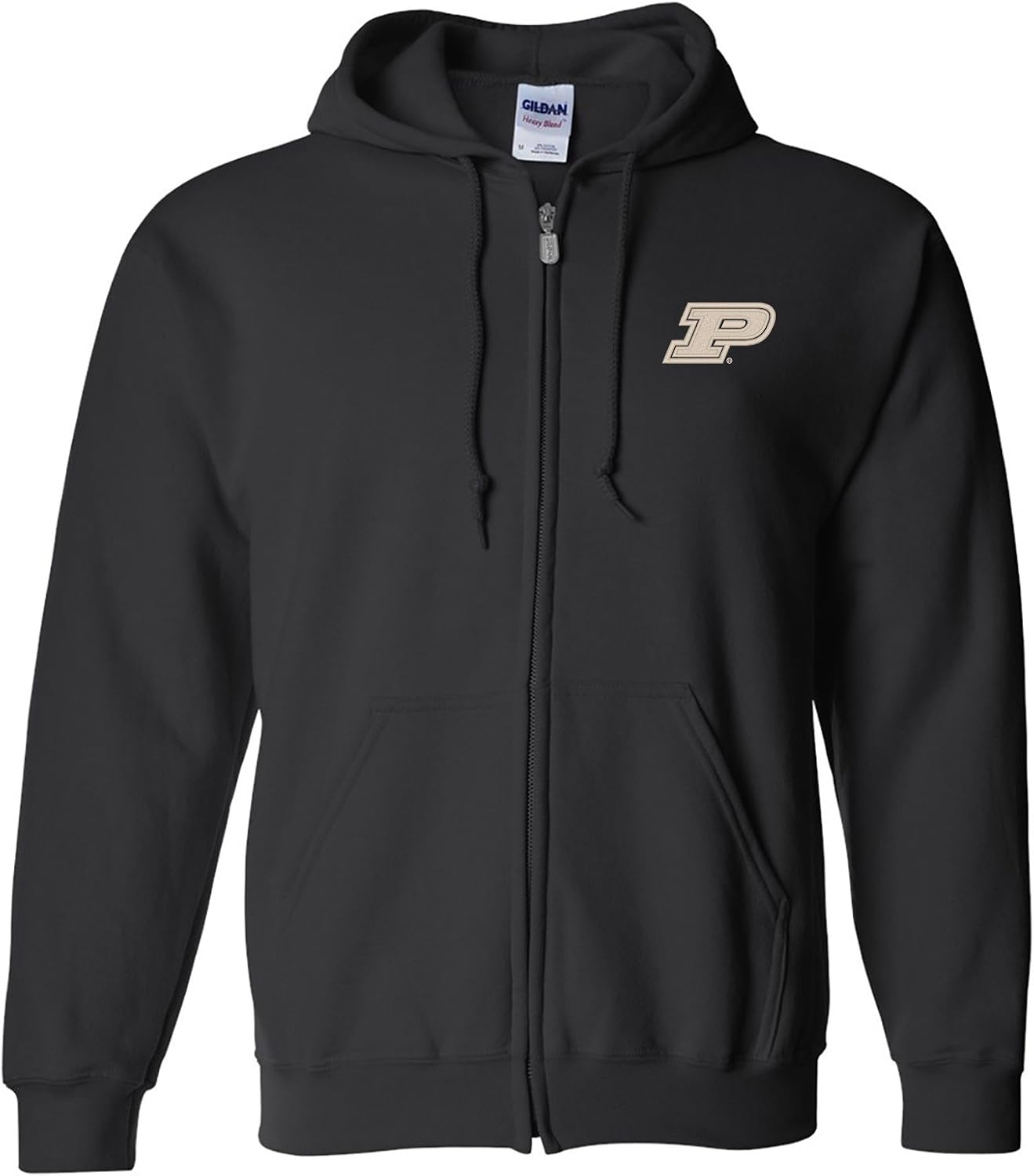 NCAA Primary Logo Full Zip Hoodie for College Fans and Students