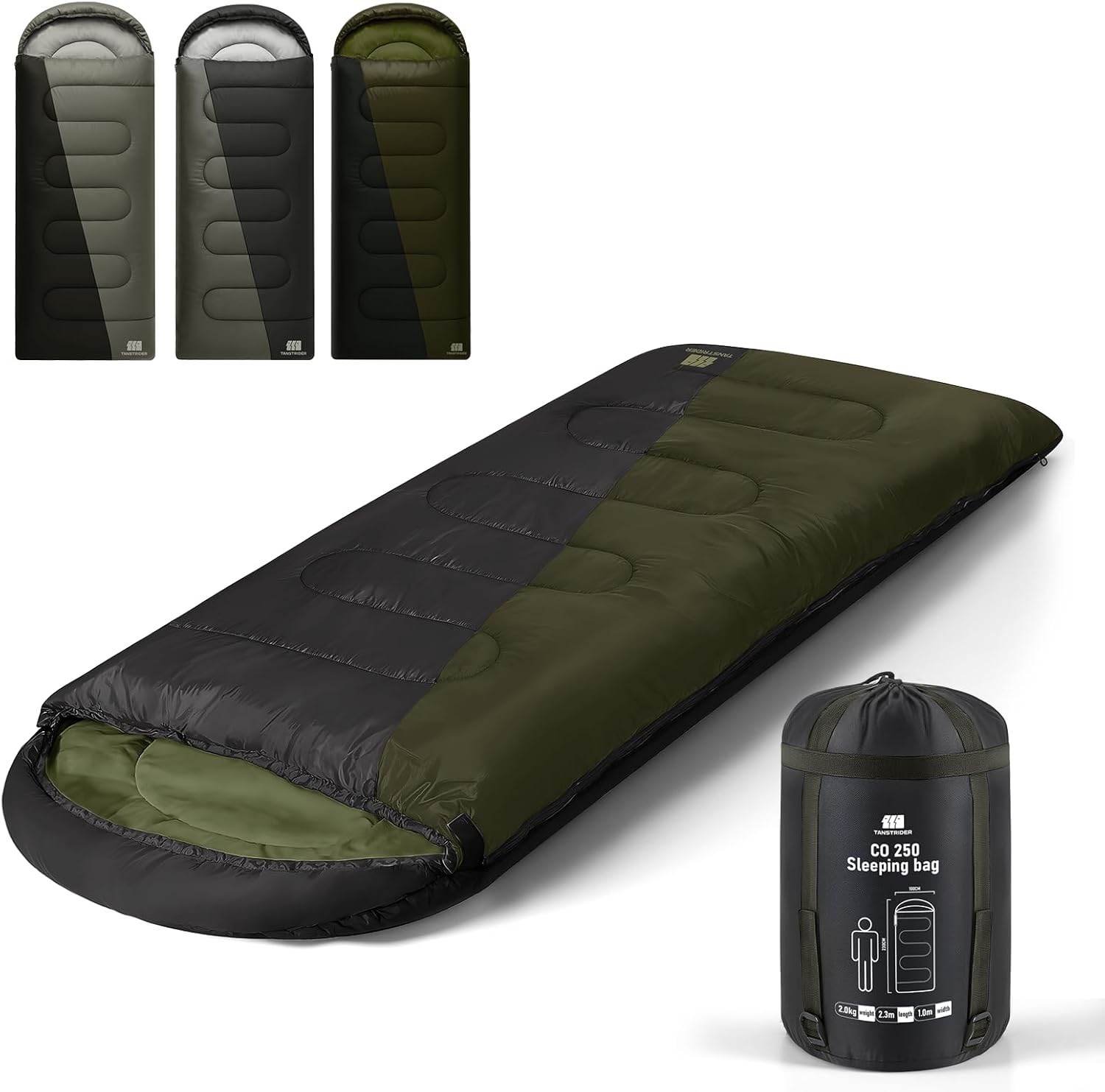 0 Degree XXL Sleeping Bags for Adults Cold Weather Camping